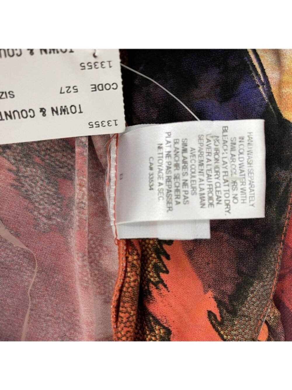 J abstract animal print maxi dress off the shoulder size small Women’s new￼ $98 - Picture 5 of 5